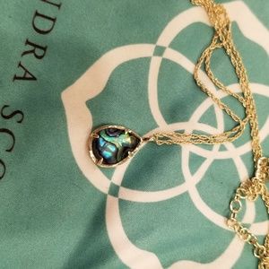 Gold and Abalone Kiri Kendra Scott